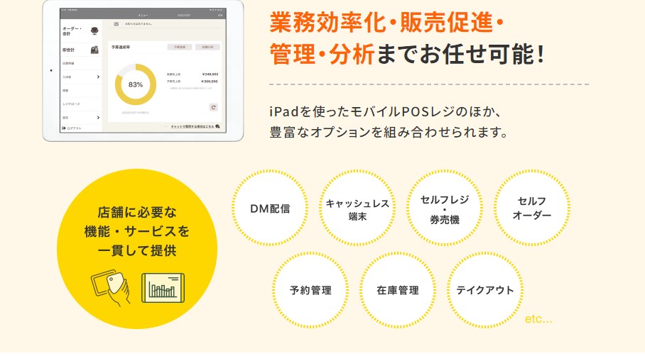 POS+(ポスタス)の業務効率化